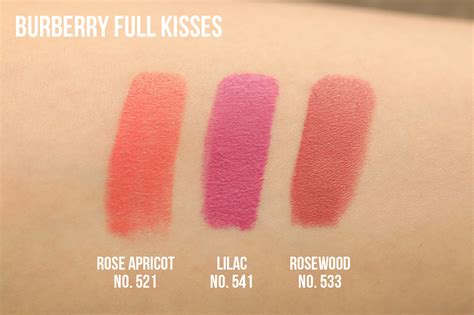 burberry full kisses rose apricot|Burberry / Full Kisses Lipstick 0.07 oz (1.98 Gr) No.521 .